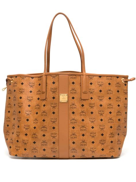 mcm liz reversible large tote